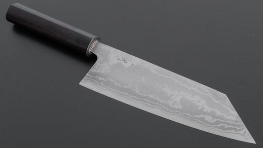 Hitohira GR Blue #2 Damascus Bunka 170mm Rosewood Handle