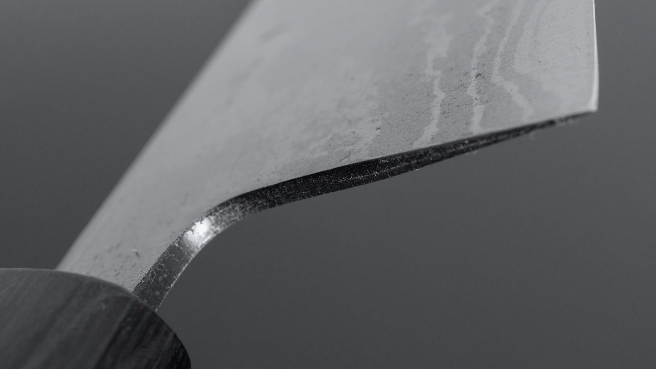 Hitohira GR Blue #2 Damascus Bunka 170mm Rosewood Handle