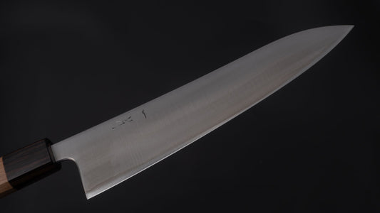Hitohira Futana S3 Migaki Gyuto 210 mm kersenhouten handvat