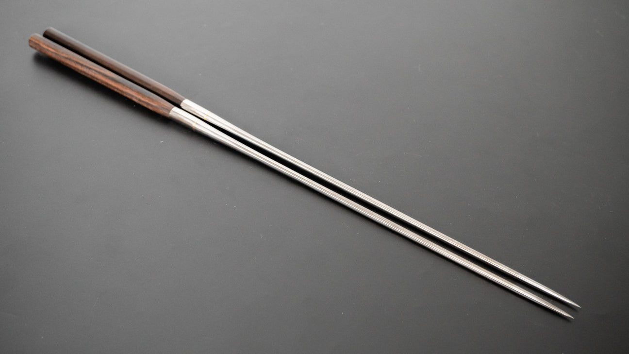 Hitohira Ebony Moribashi Chopstick 240mm Rounded
