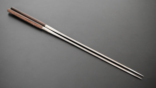 Hitohira Ebony Moribashi Chopstick 240mm Rounded
