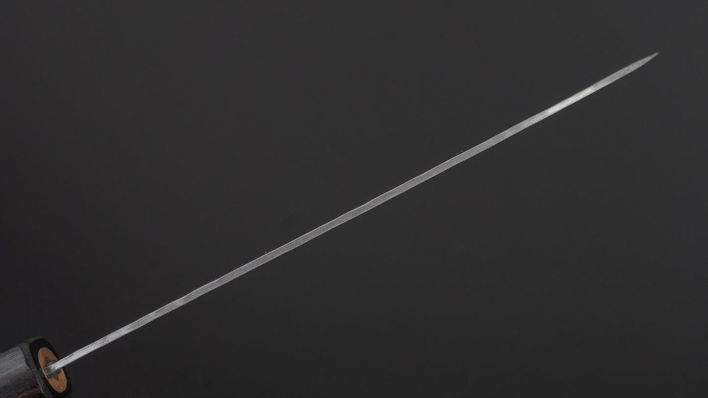 Hitohira Futana SB Migaki Tsuchime Santoku 170 mm kersenhouten handvat 