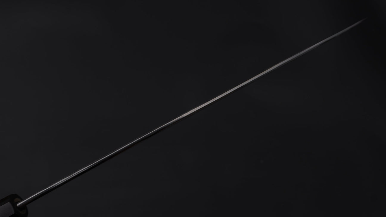 Hitohira Kikuchiyo Mosuke Silver #3 Yanagiba 270mm Ho Wood Handle (Saya)