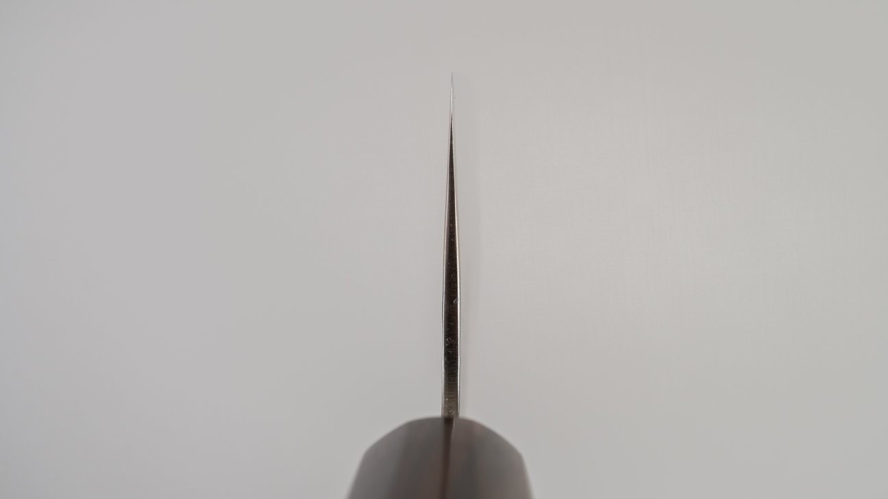 Hitohira Futana SB Migaki Tsuchime Nakiri 165mm Cherry Wood Handle