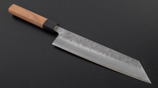 Hitohira Futana S3 Nashiji Kiritsuke Gyuto 210mm Cherry Wood Handle