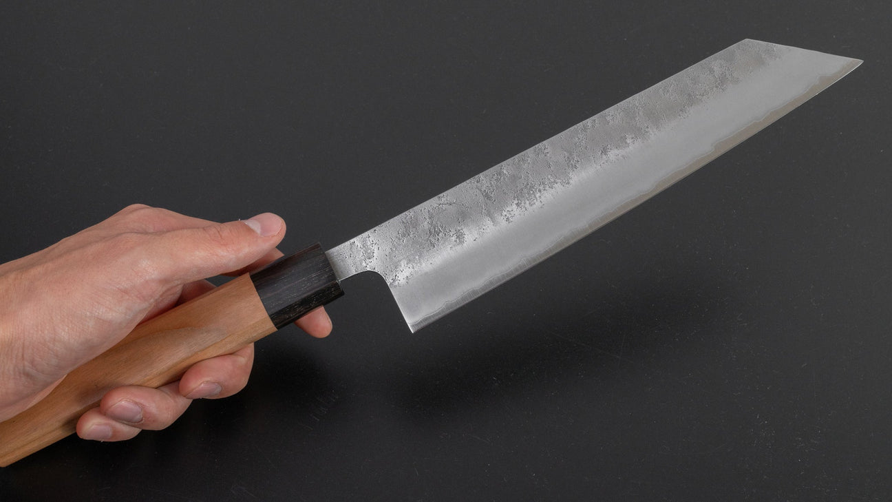 Hitohira Futana S3 Nashiji Kiritsuke Gyuto 210mm Cherry Wood Handle