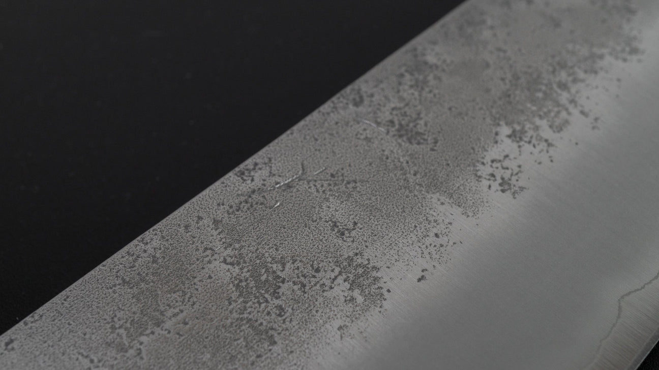 Hitohira Futana S3 Nashiji Kiritsuke Gyuto 210mm Cherry Wood Handle