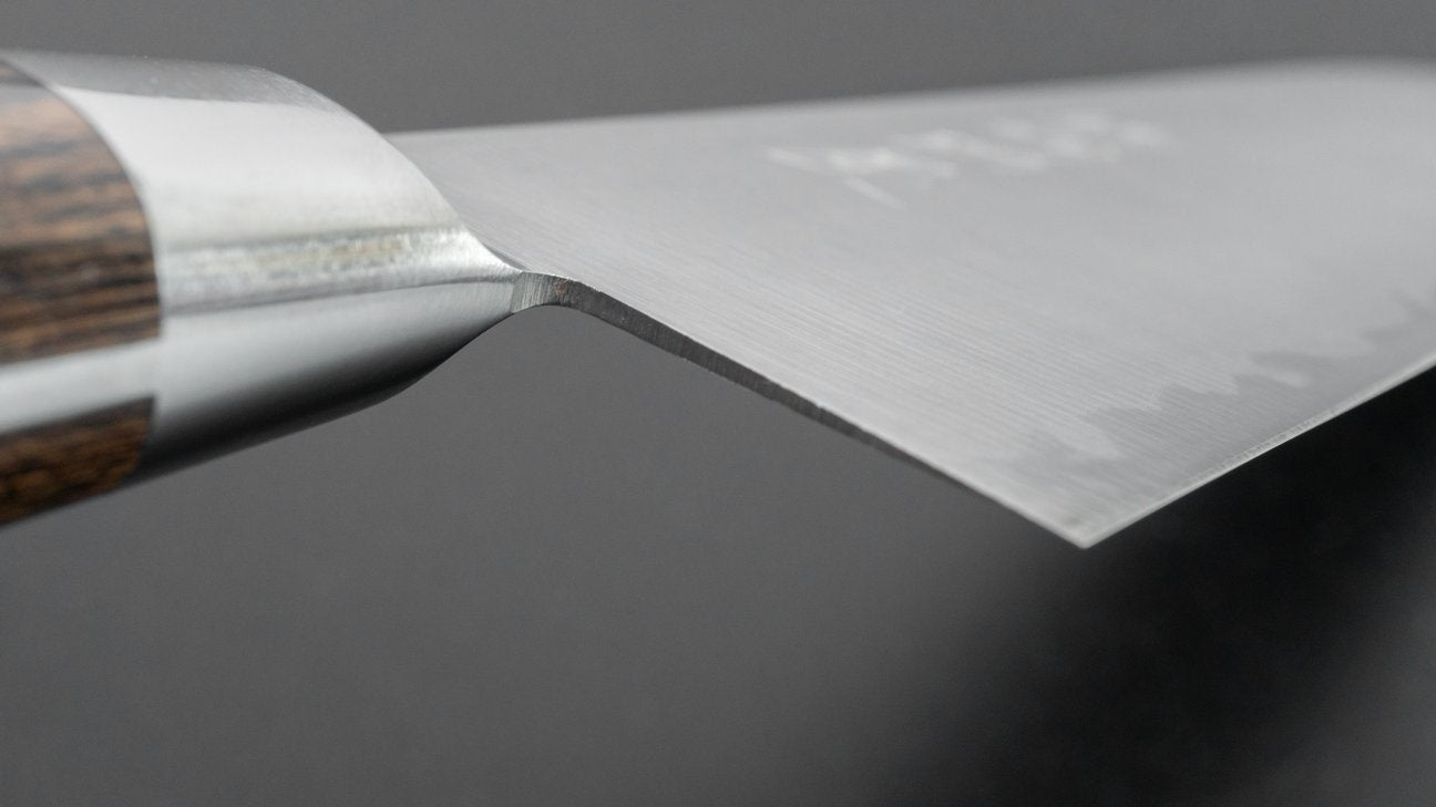 Hitohira Imojiya ST SG2 Santoku 180 mm Pakka-handgreep