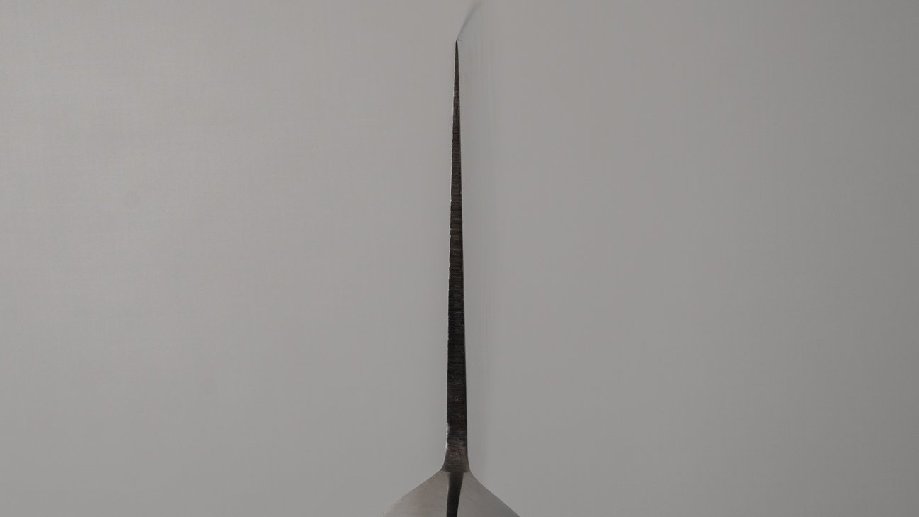 Hitohira Imojiya ST SG2 Santoku 180 mm Pakka-handgreep