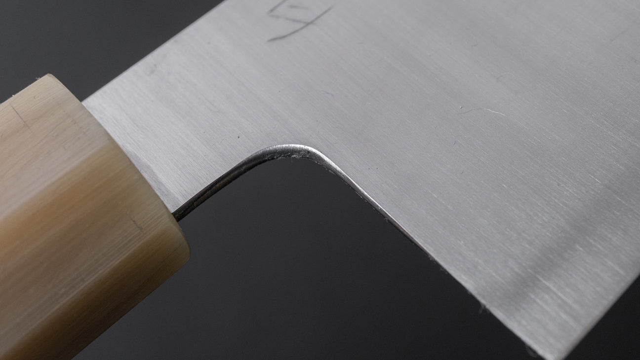 Hitohira Ashi White #2 Gyuto 240mm Ebony Handle