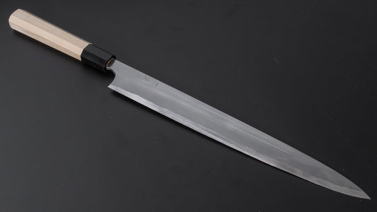 Hitohira Togashi White #1 Tachi Yanagiba 300mm Ho Wood Handle (Saya)