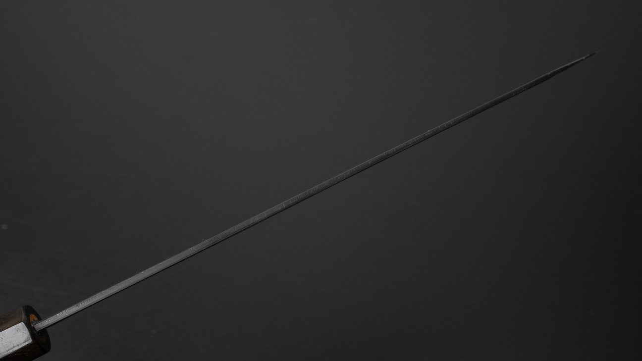 Hitohira Tanaka Kyuzo Blue #1 Kurouchi Gyuto 240mm Yakusugi Cedar Handle