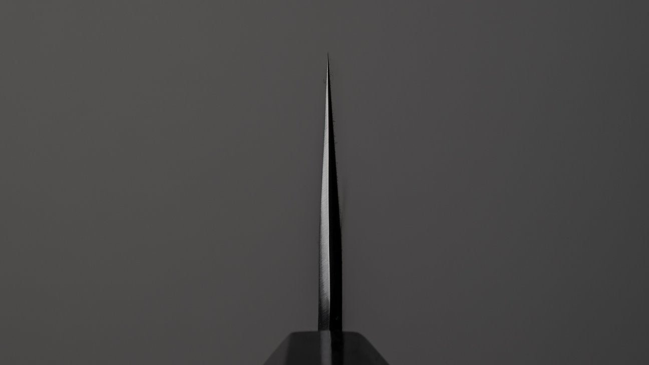 Hitohira Tanaka Kyuzo Blue #1 Kurouchi Gyuto 240mm Yakusugi Cedar Handle