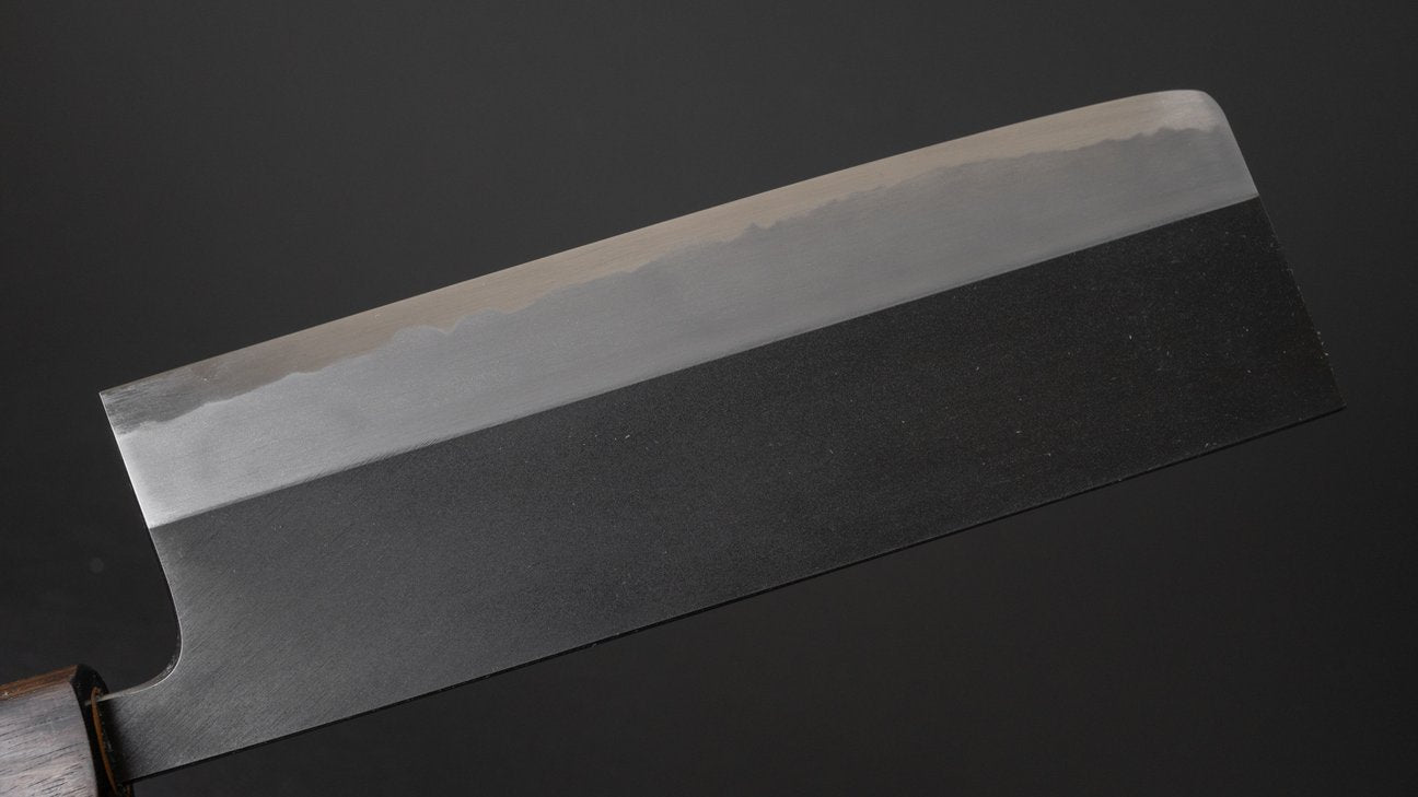 Hitohira Kikuchiyo Kyuzo White #2 Kurouchi Nakiri 180mm Cherry Wood Handle