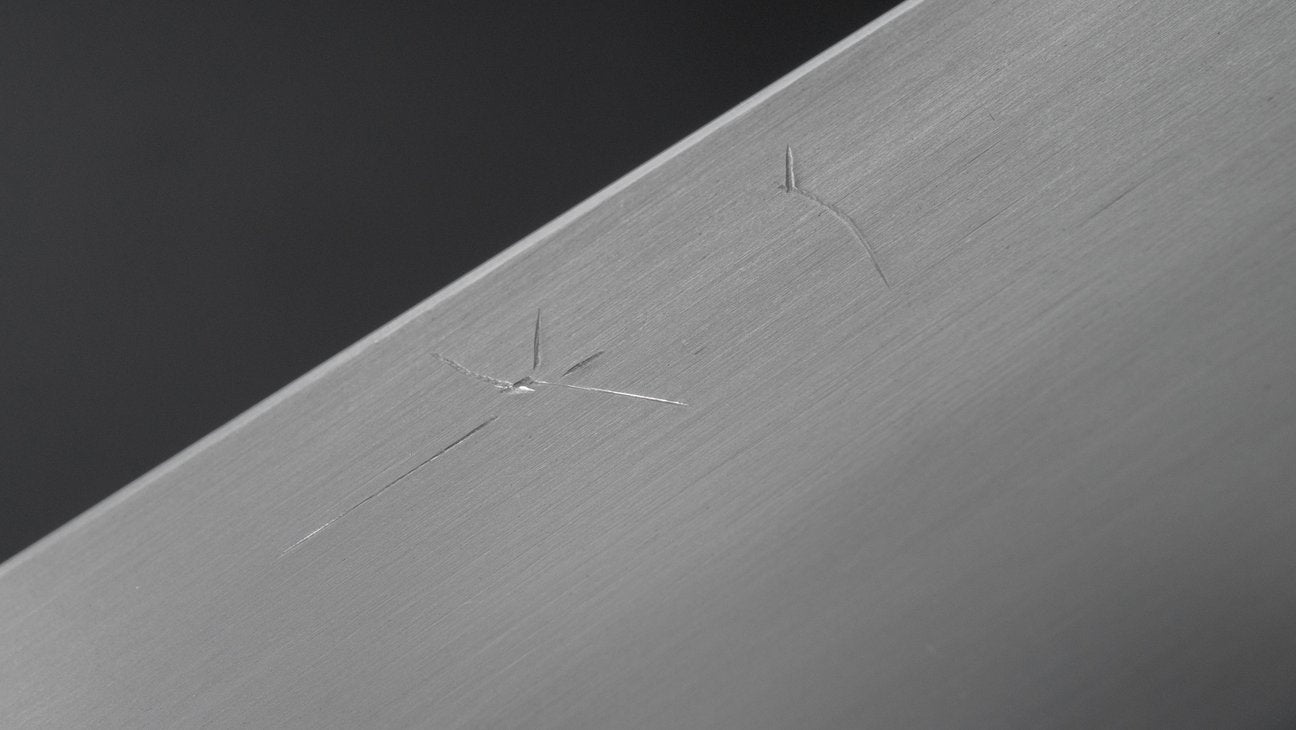 Hitohira Togashi White #1 Stainless Clad Kasumi Sujihiki 270mm Ebony Handle