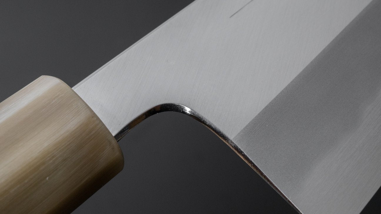 Hitohira Tanaka Kyuzo Blue #1 Migaki Gyuto 240mm Ziricote Handle (Extra Height)