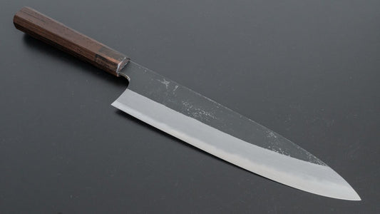 Hitohira Togashi White #2 Kurouchi Gyuto 240mm Tagayasan Handle