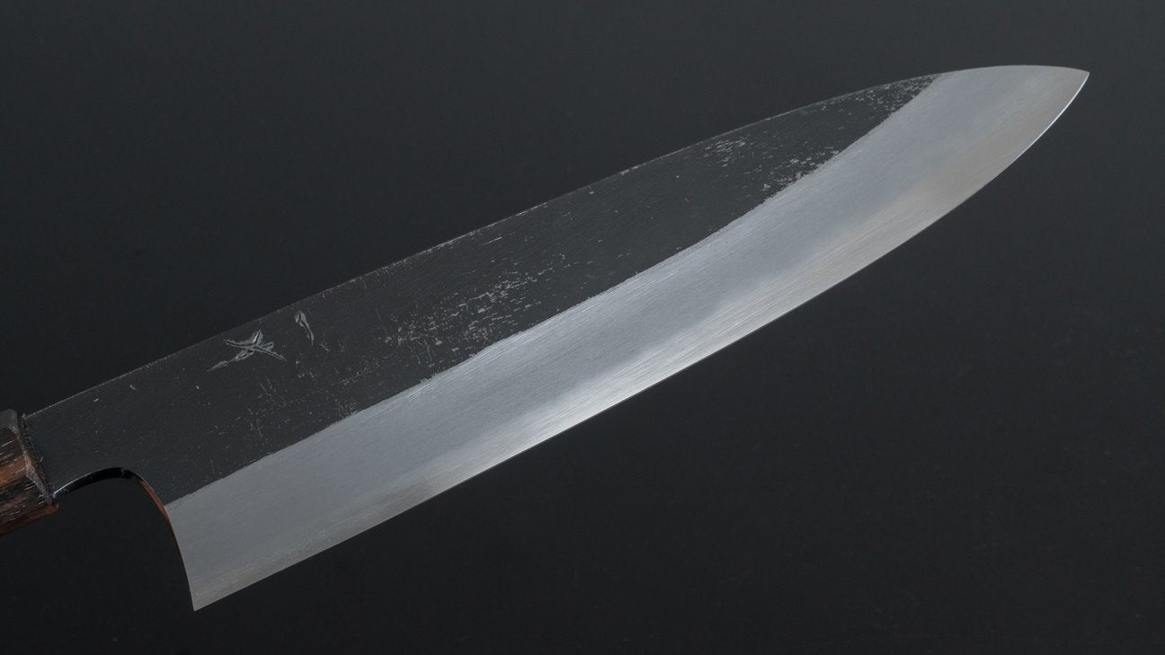 Hitohira Togashi White #2 Kurouchi Gyuto 240mm Tagayasan Handle