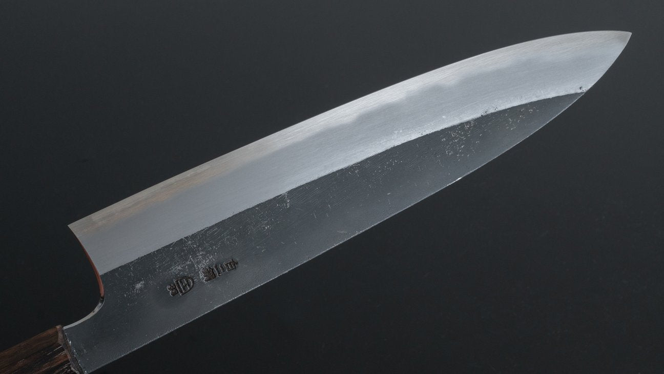 Hitohira Togashi White #2 Kurouchi Gyuto 240mm Tagayasan Handle