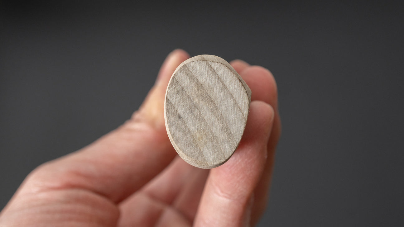 Mumei Yellow Steel Kaisaki 135mm Ho Wood Handle