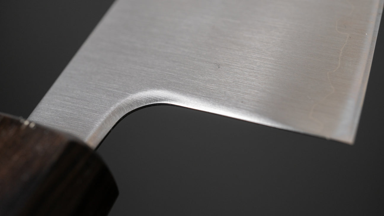 Hitohira Futana SB Migaki Santoku 170mm Cherry Wood Handle