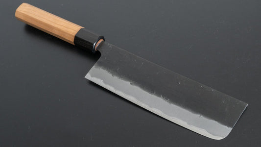 Hitohira Futana SB Kuro Nashiji Nakiri 165 mm kersenhouten handvat