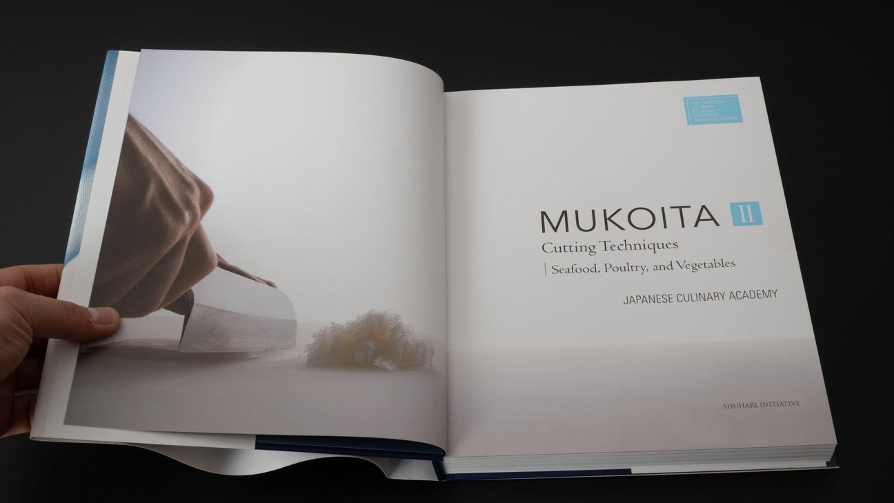 De Japanse Culinaire Academie MUKOITA II, Snijtechnieken: zeevruchten, gevogelte en groenten (Engels)
