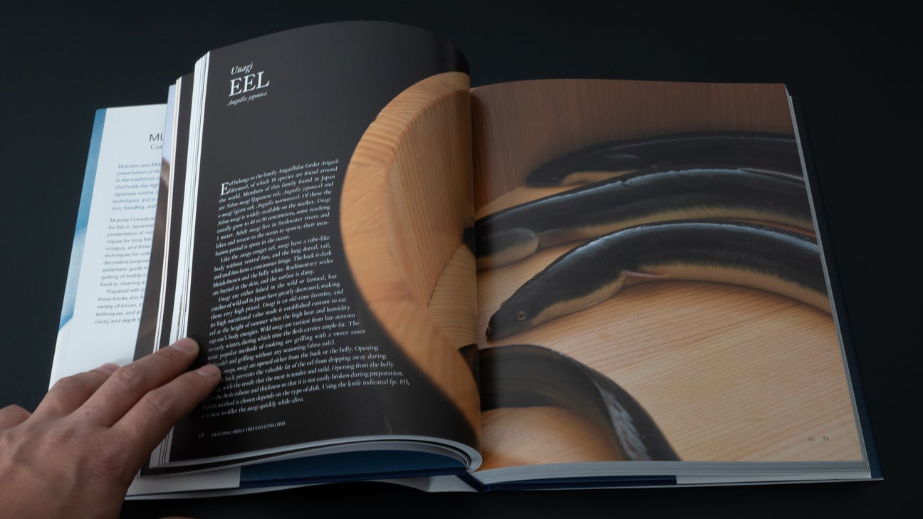 De Japanse Culinaire Academie MUKOITA II, Snijtechnieken: zeevruchten, gevogelte en groenten (Engels)