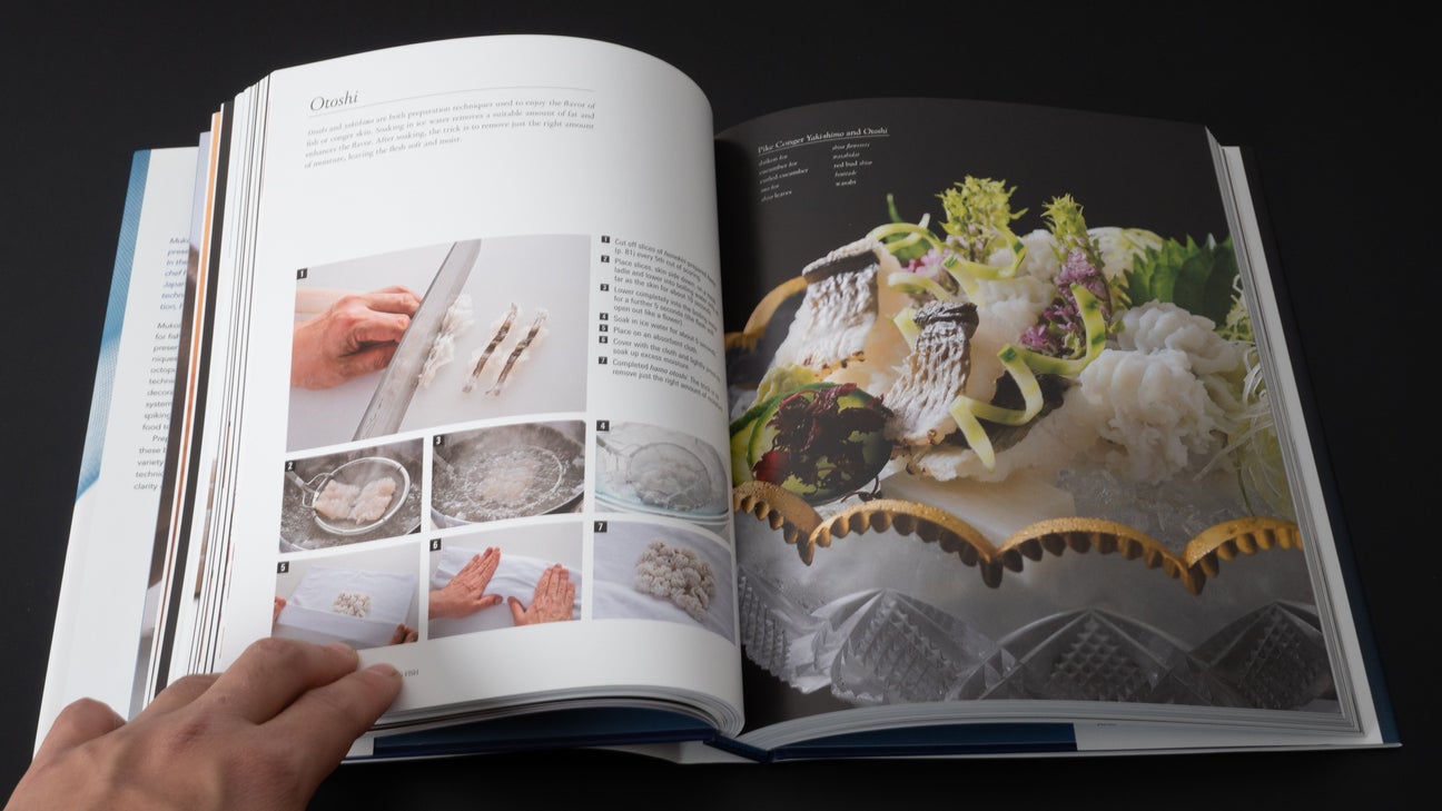 De Japanse Culinaire Academie MUKOITA II, Snijtechnieken: zeevruchten, gevogelte en groenten (Engels)