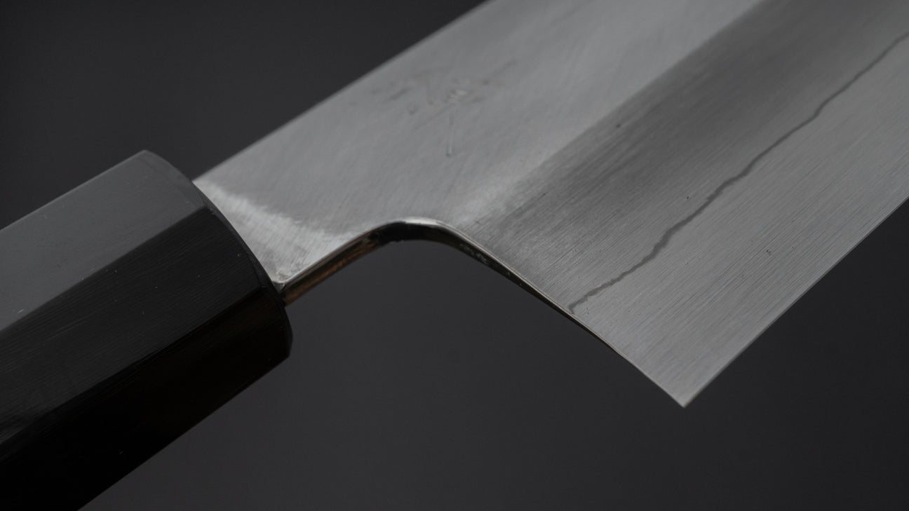 Hitohira Kikuchiyo Ren Silver #3 Santoku 180mm Ho Wood Handle