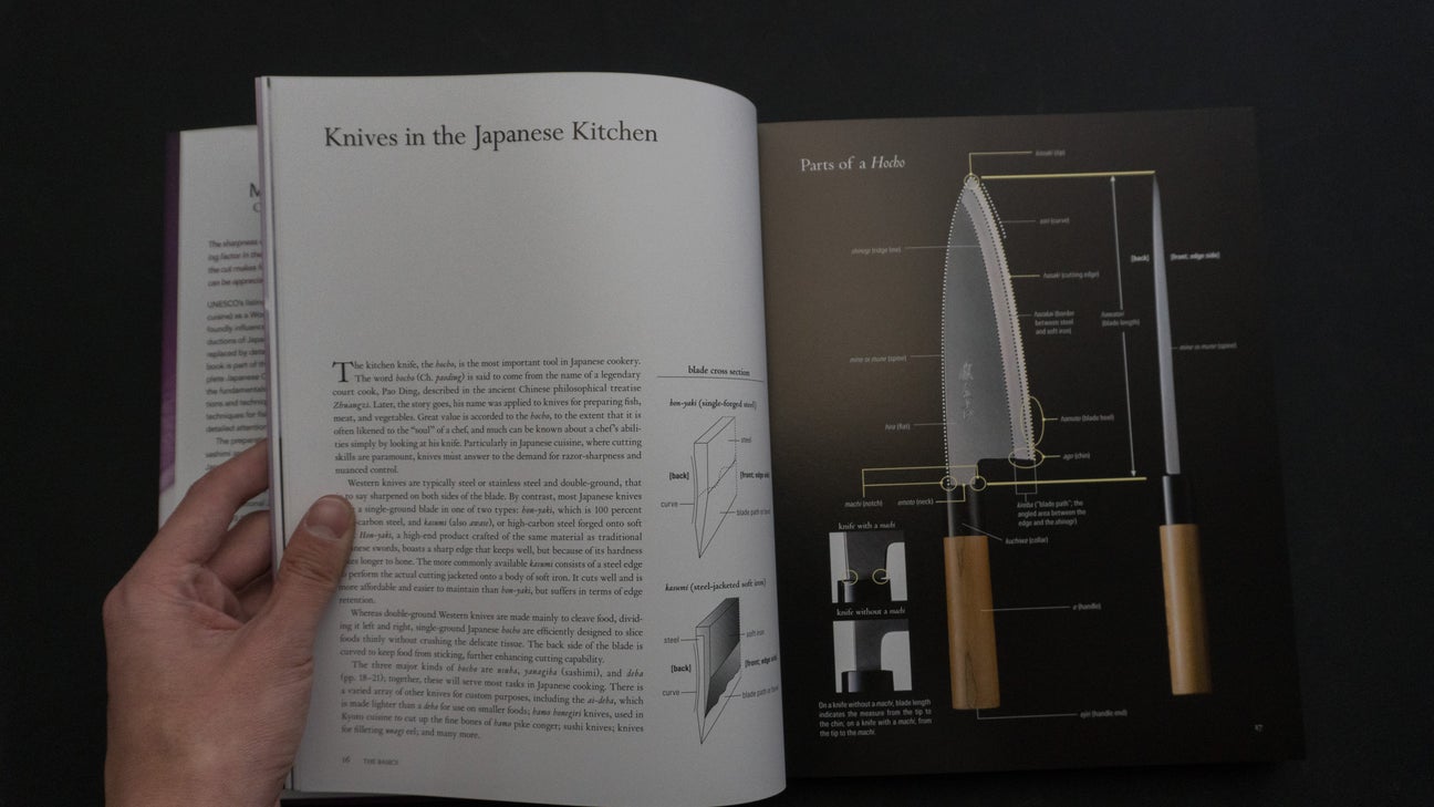 De Japanse Culinaire Academie MUKOITA I, Snijtechnieken: Vis (Engels)