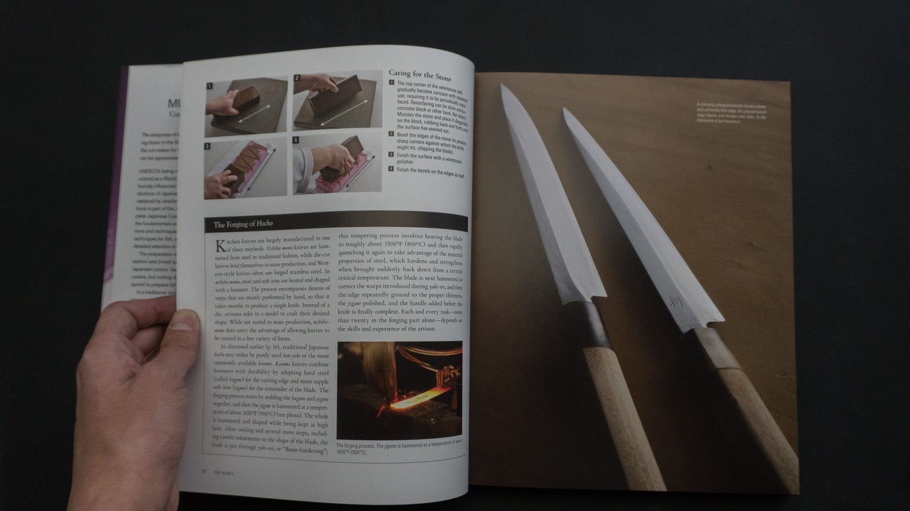 De Japanse Culinaire Academie MUKOITA I, Snijtechnieken: Vis (Engels)