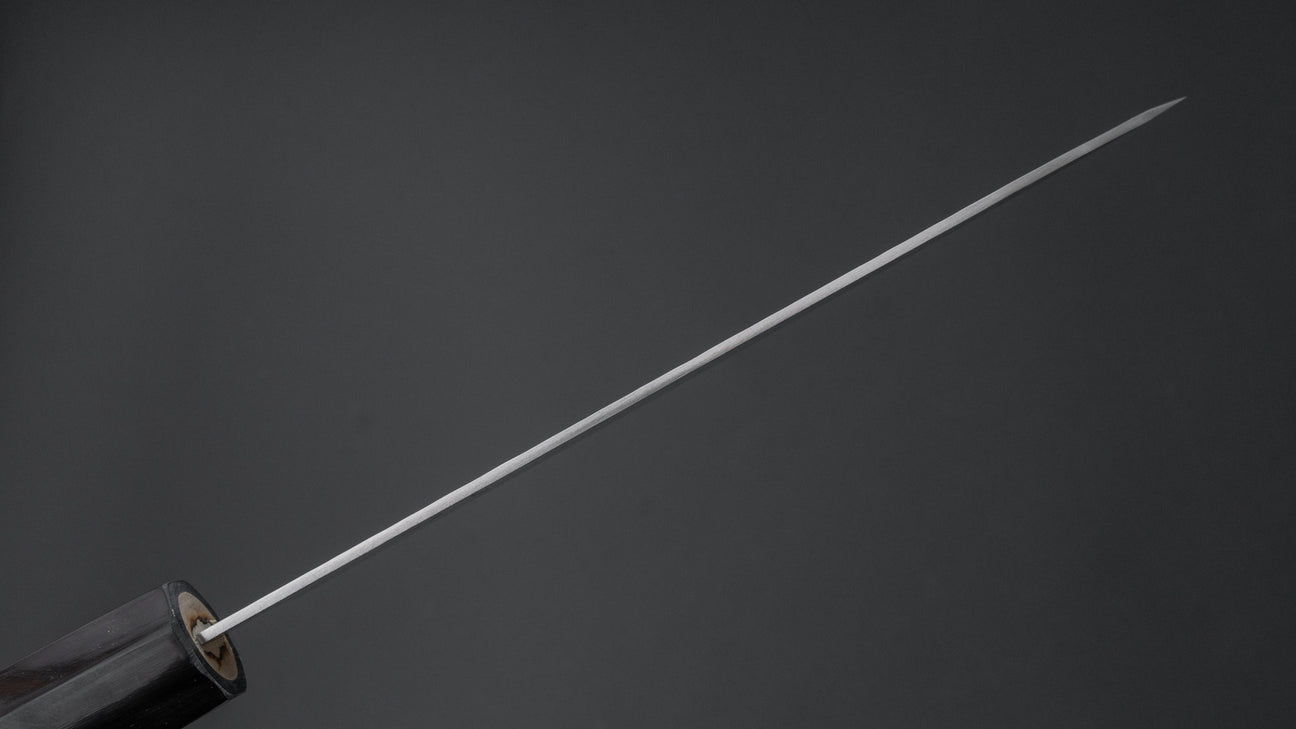 Hitohira NM Tsuchime Santoku 170 mm Ho houten handvat