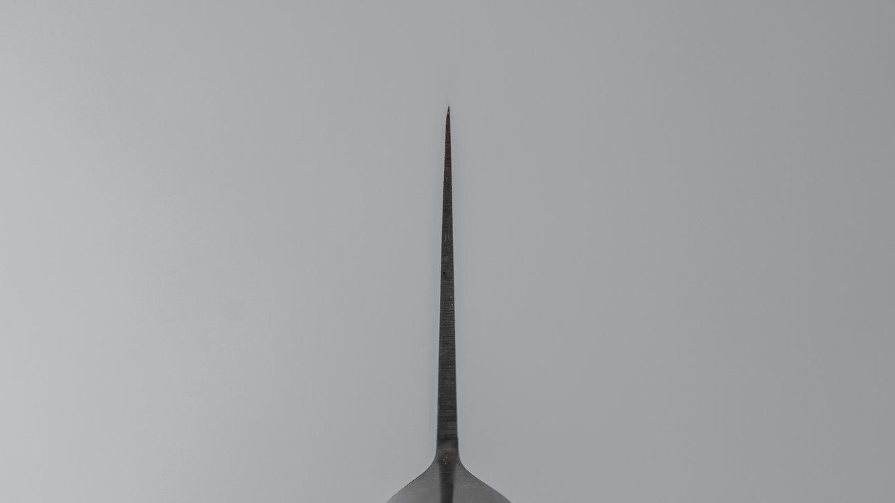 Hitohira FJ Semi Stainless Gyuto 210mm Pakka Handle