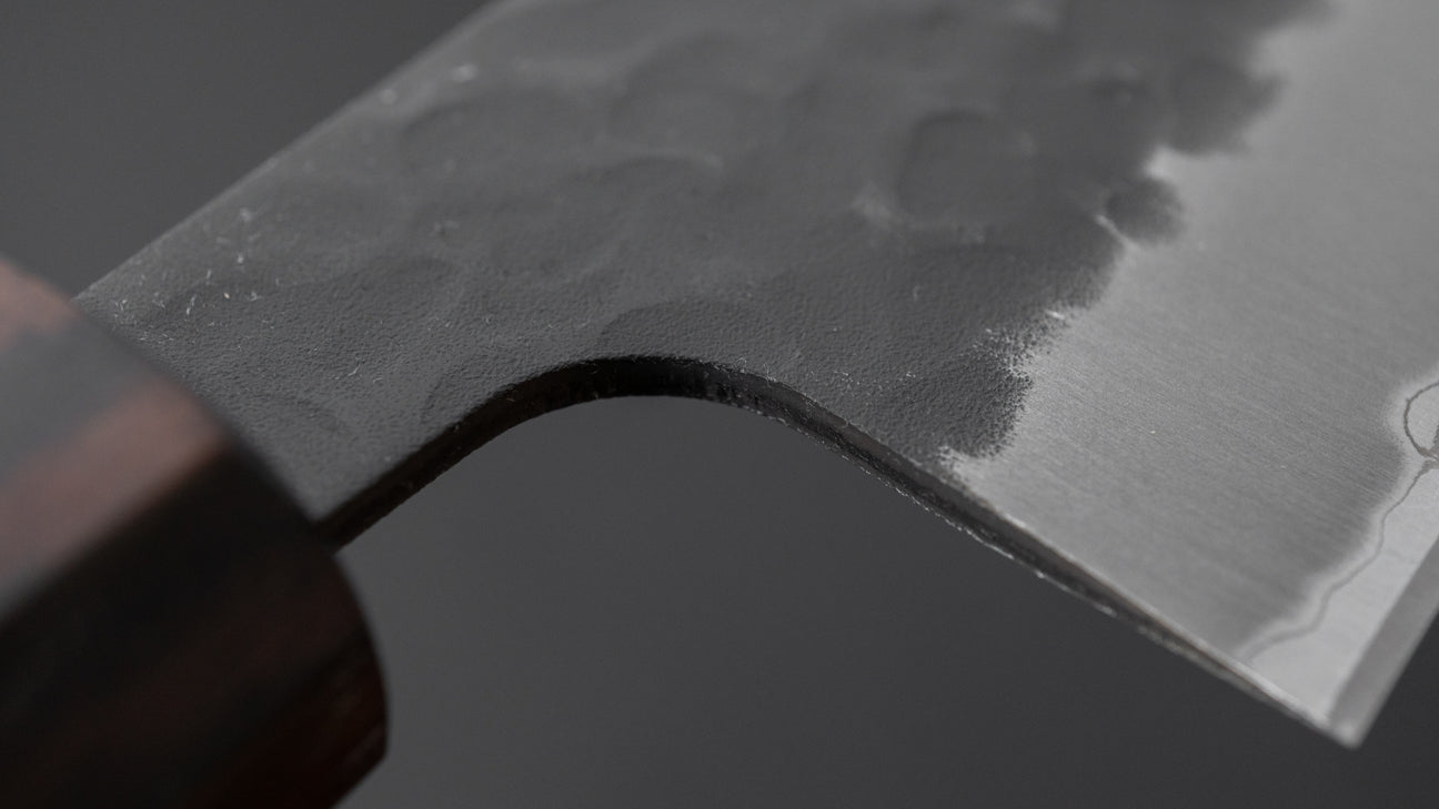 Hitohira Futana SB Kuro Tsuchime Bunka Cherry Wood Handle