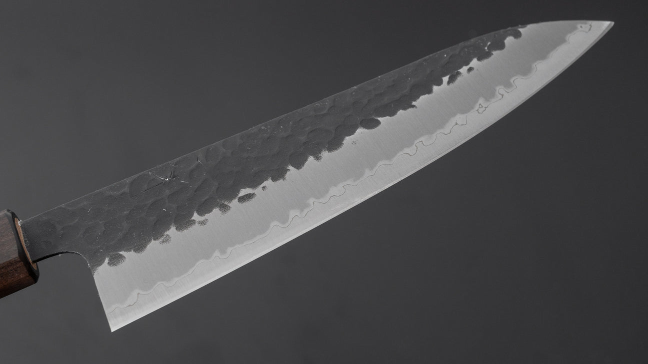 Hitohira Futana SB Kuro Tsuchime Gyuto 180mm Cherry Wood Handle