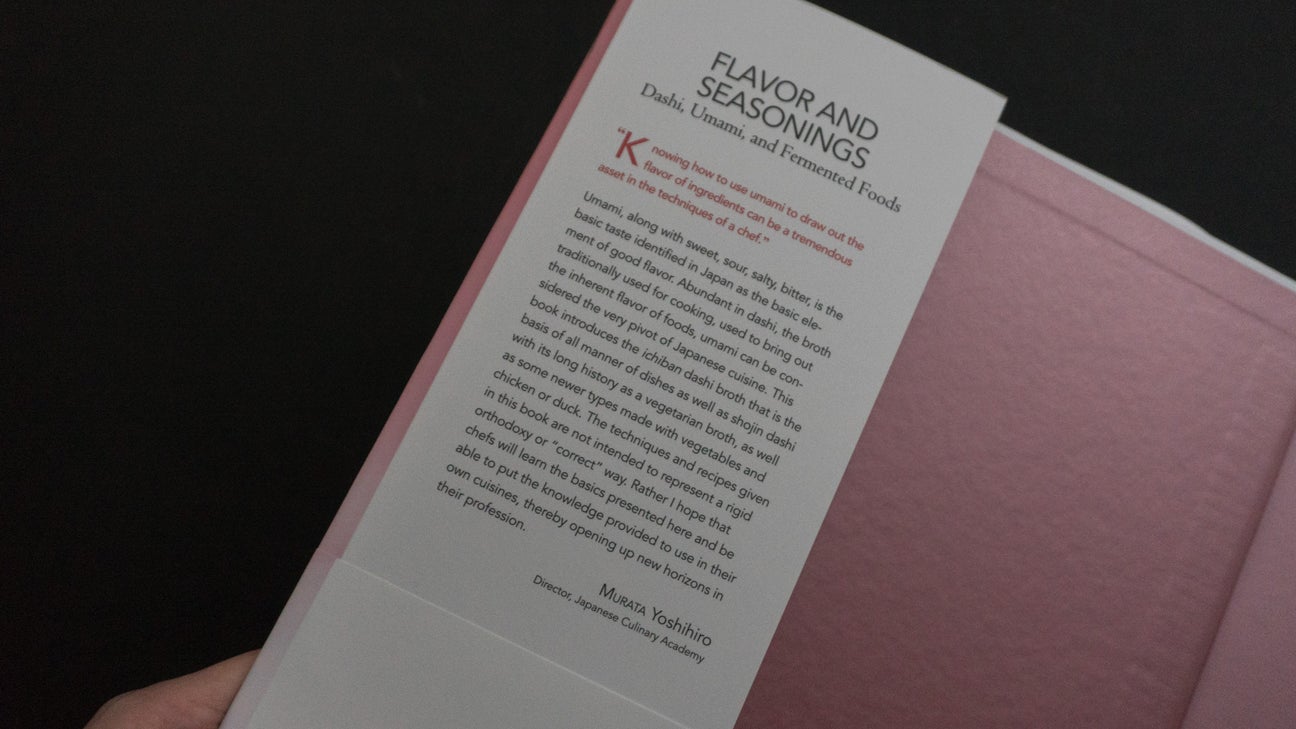 De Japanse Culinaire Academie SMAAK EN KRUIDEN: Dashi, Umami en gefermenteerde voedingsmiddelen (Engels)