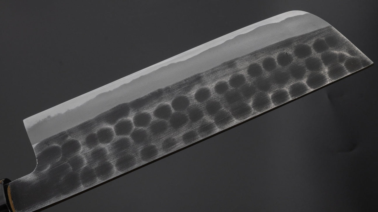 Hitohira Hinode Tsuchime White #2 Nakiri 165mm Ho Wood Handle