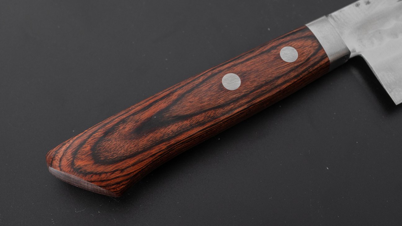 Hitohira NM Tsuchime Nakiri Imitation Mahogany Handle