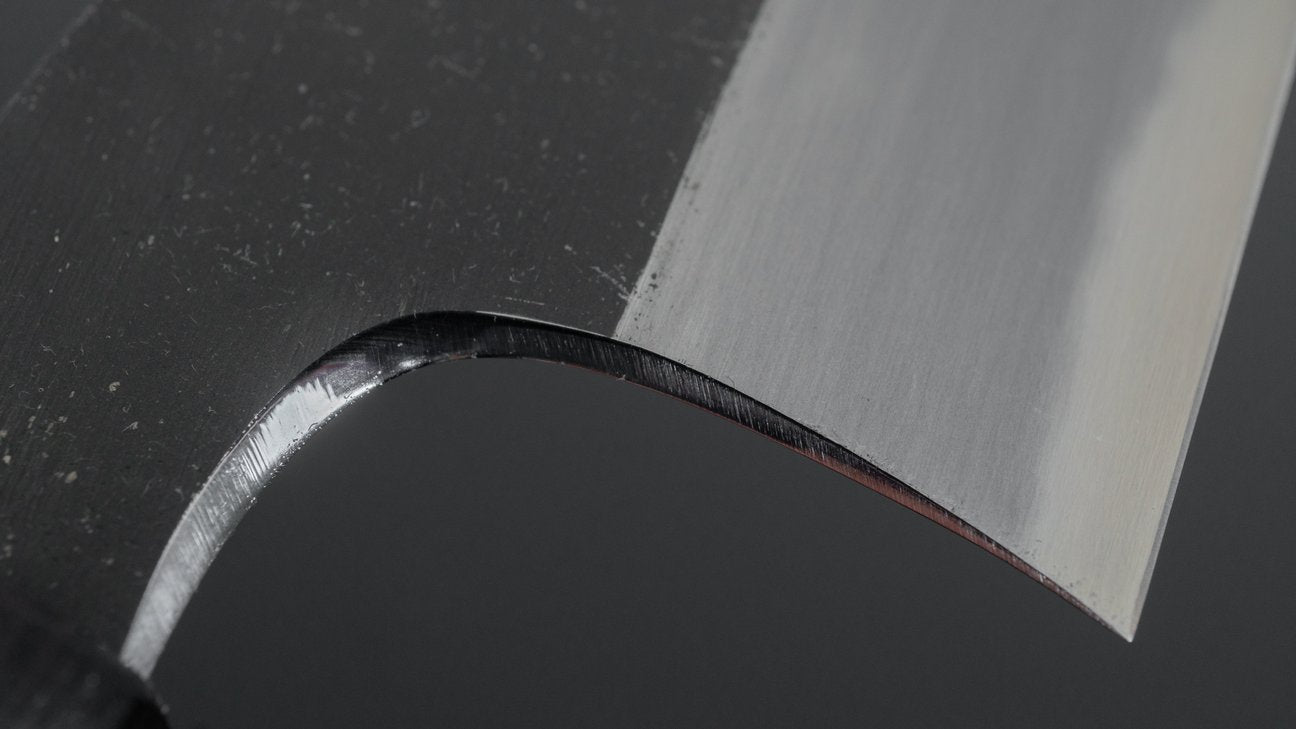 Hitohira Togashi White #2 Kurouchi Gyuto 210mm Tagayasan Handle