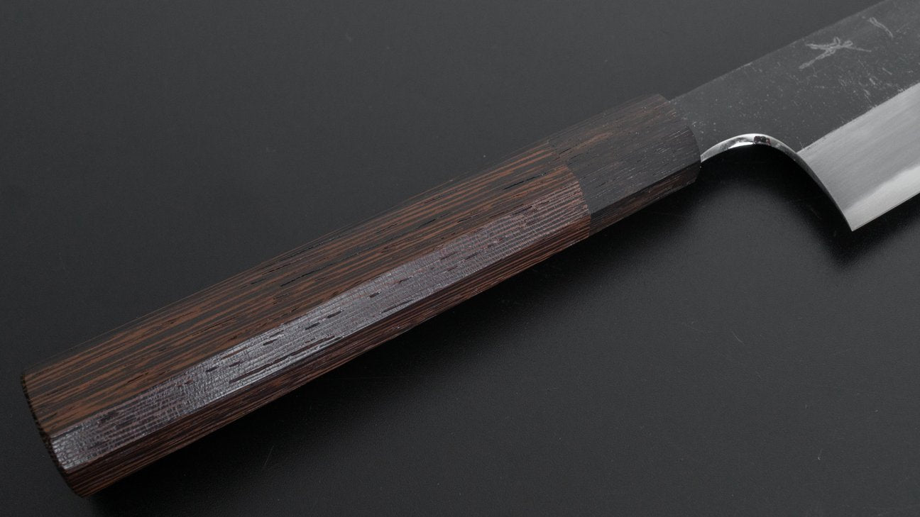 Hitohira Togashi White #2 Kurouchi Gyuto 210mm Tagayasan Handle