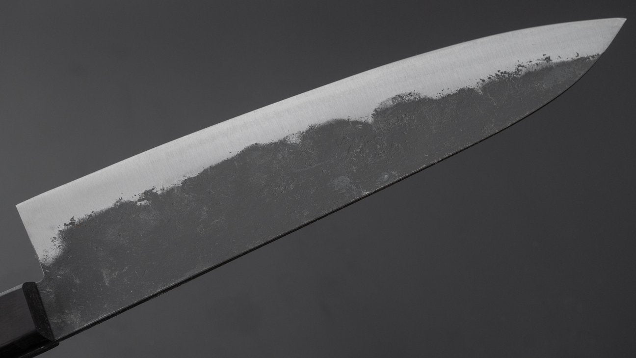 Morihei Hisamoto Kurouchi White #1 Gyuto 240mm Pakka Handle (No Bolster)