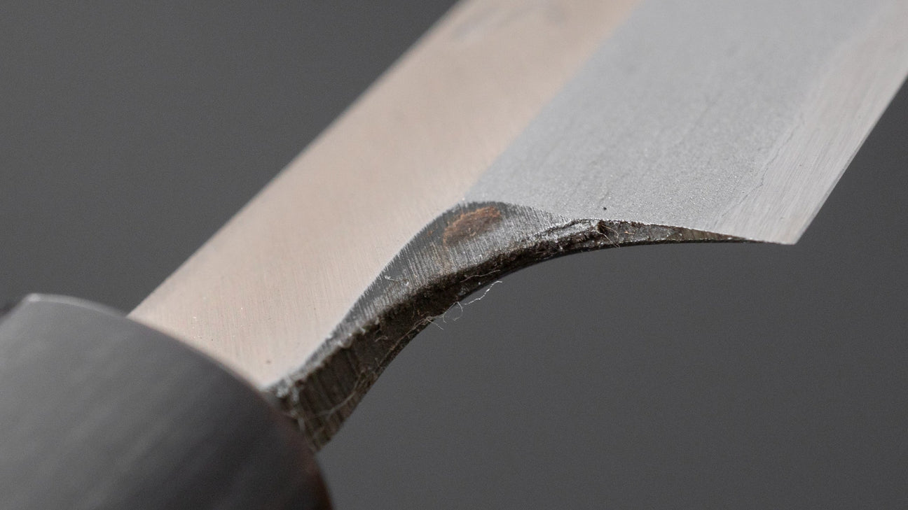 Morihei Munetsugu White #2 Yanagiba 210mm Ho Wood Handle