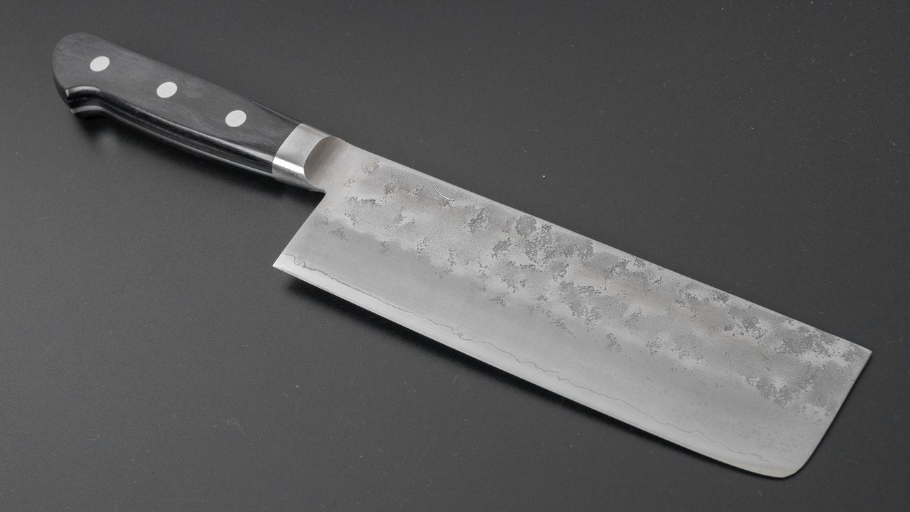 Hitohira Futana S3 Nashiji Nakiri 165mm Pakka Handle (Yo)