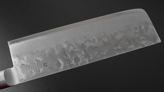 Hitohira Futana S3 Nashiji Nakiri 165mm Pakka Handle (Yo)