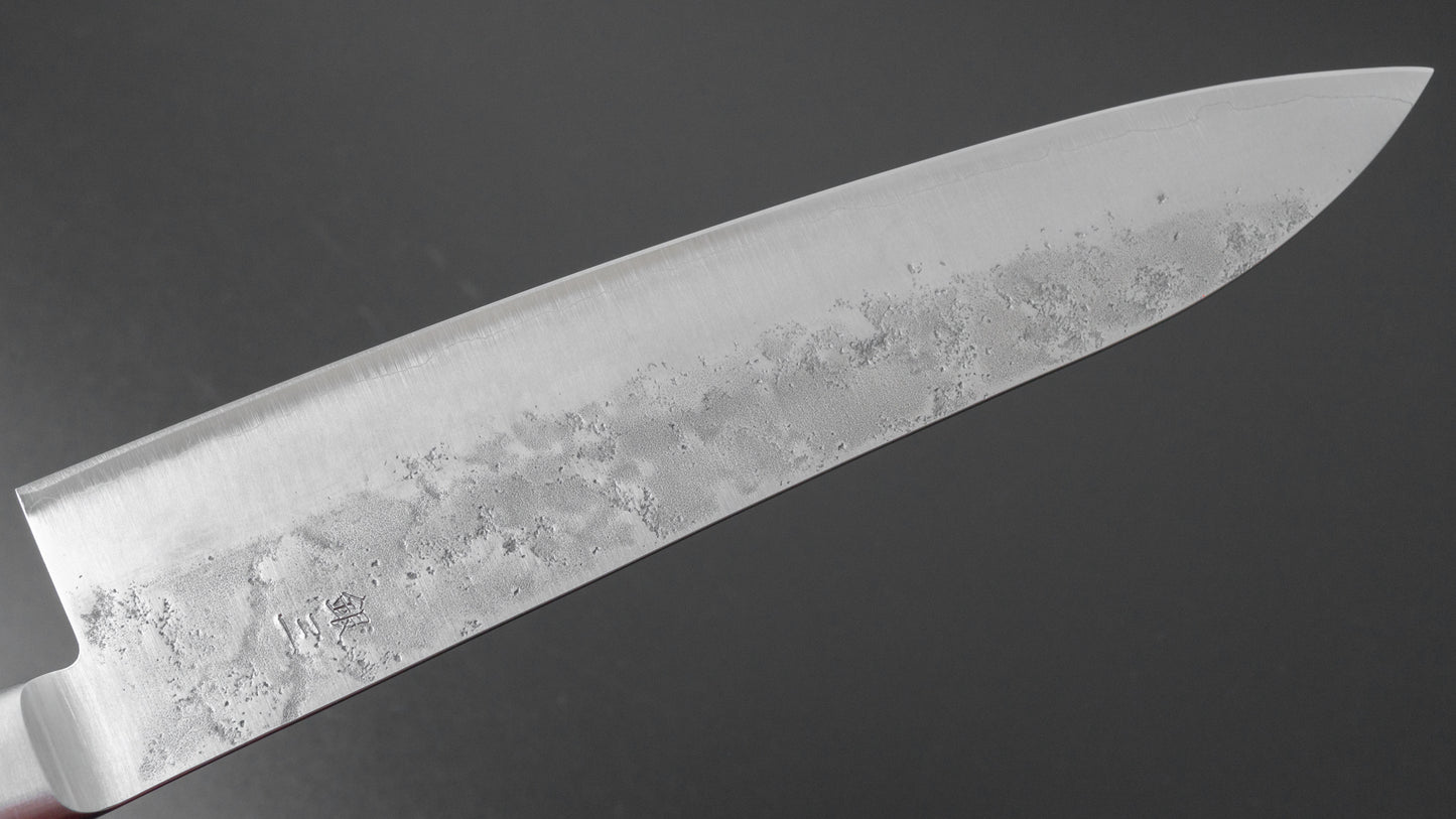 Hitohira Futana S3 Nashiji Gyuto 210mm Pakka Handle (Yo)