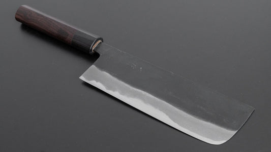 Hitohira MS Kurouchi Blue #2 Nakiri 165 mm palissanderhouten handvat