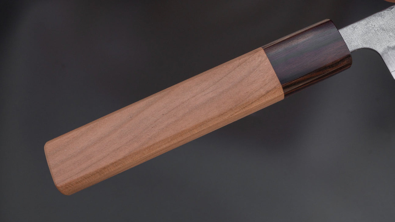 Hitohira Futana S3 Nashiji Petty 135mm Cherry Wood Handle