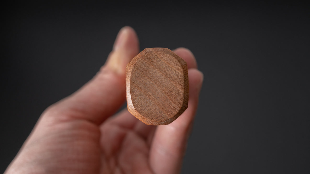 Hitohira Kikuchiyo Kyuzo White #2 Migaki Kiritsuke Gyuto 210mm Cherry Wood Handle