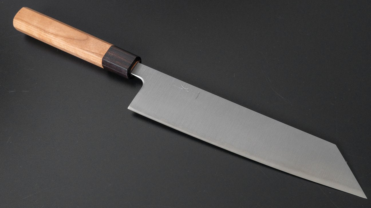 Hitohira Futana SB Migaki Kiritsuke Gyuto 210mm Cherry Wood Handle